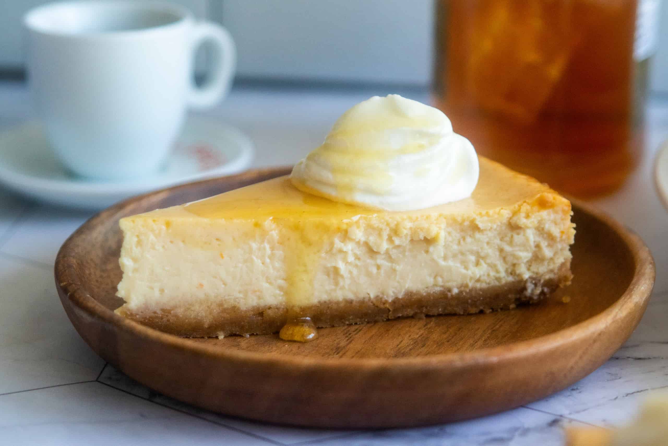 Honey Ricotta Cheesecake, Credit: Elizabeth Newman