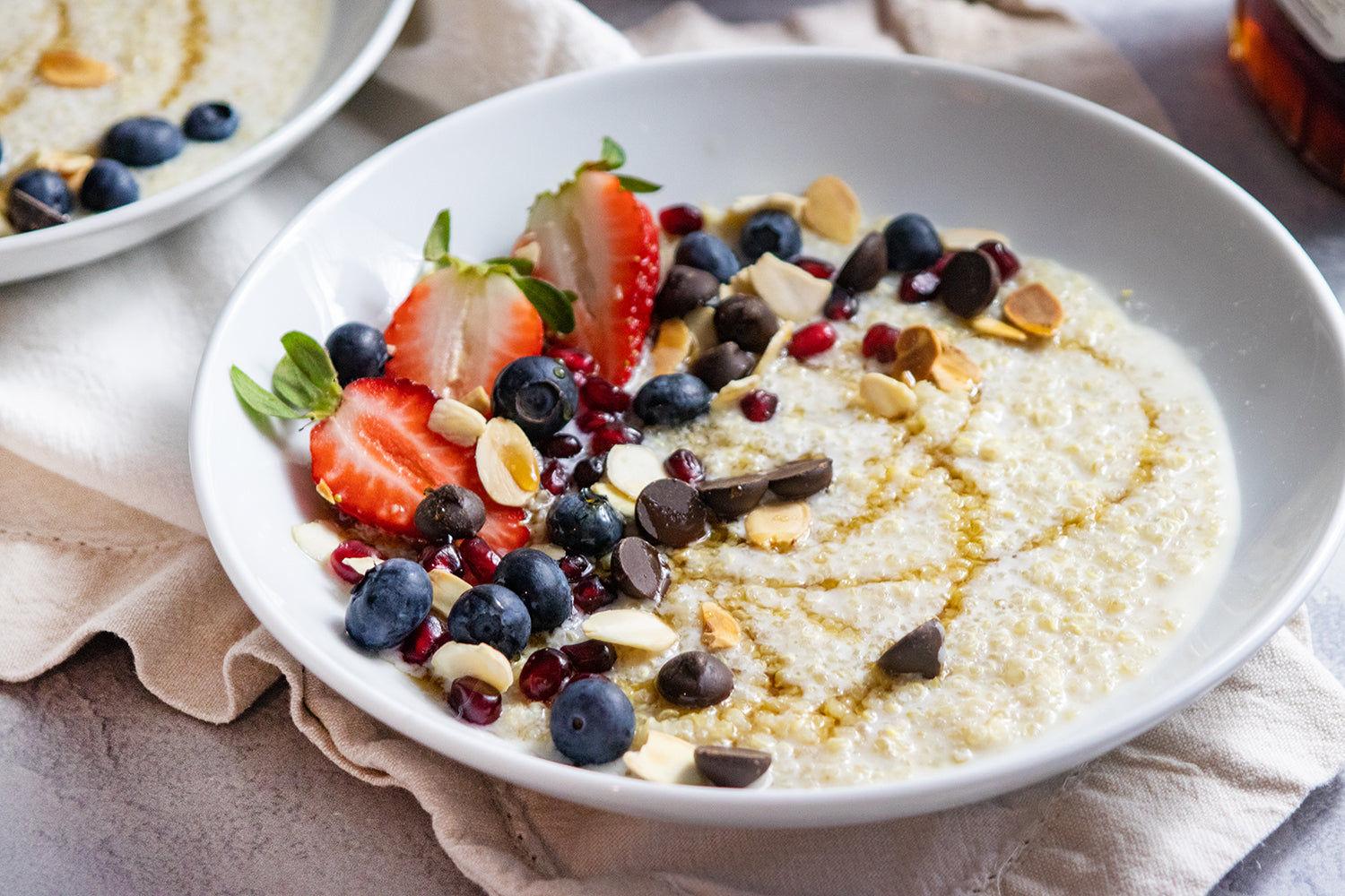 Sweet Quinoa Breakfast Bowl