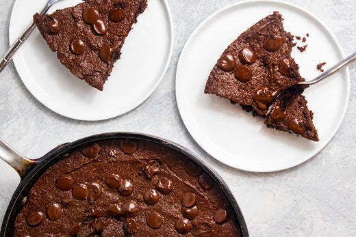 Gluten-Free Skillet Brownie