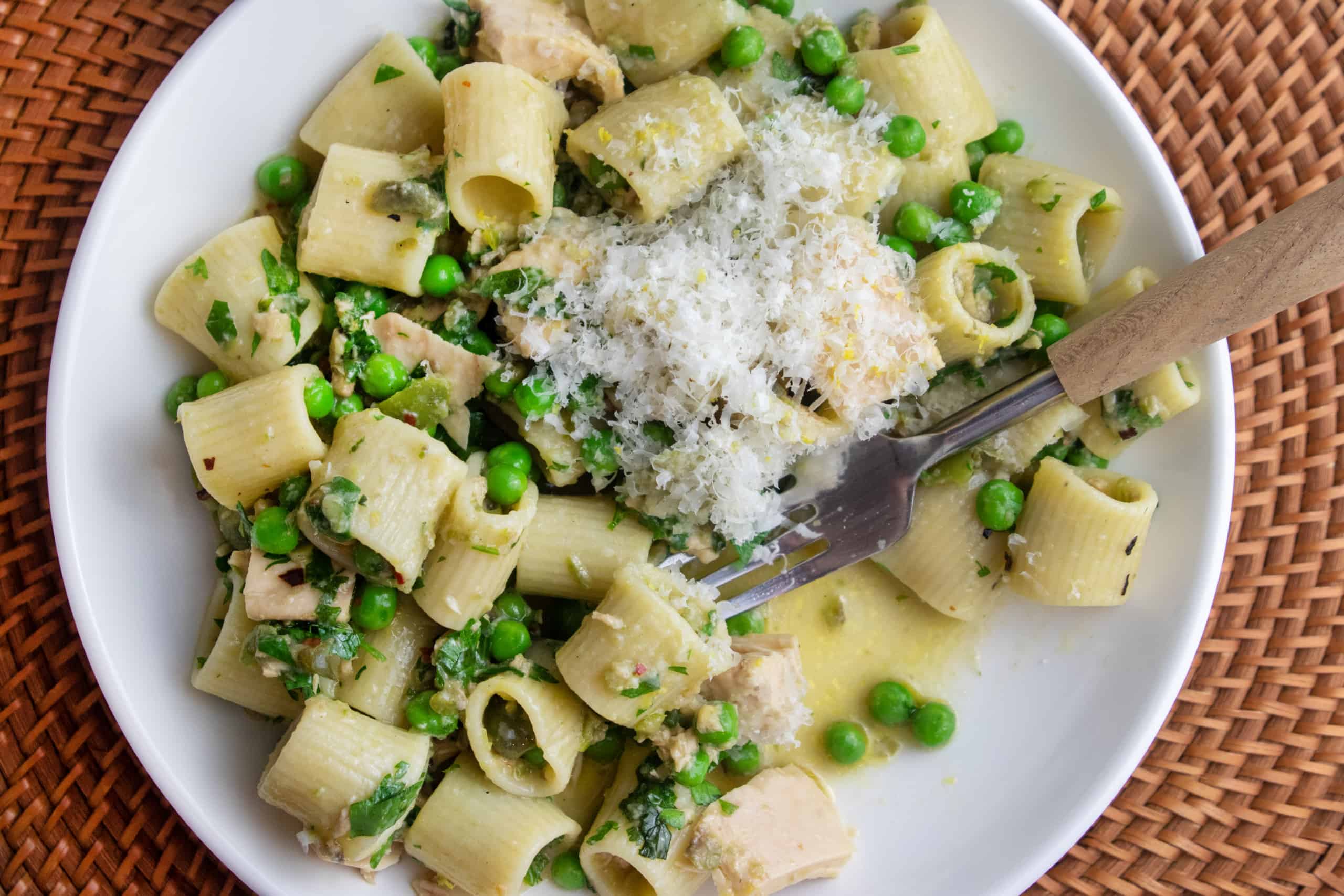 Pantry Pasta With Tuna And Olive Tapenade, Credit: Elizabeth Newman