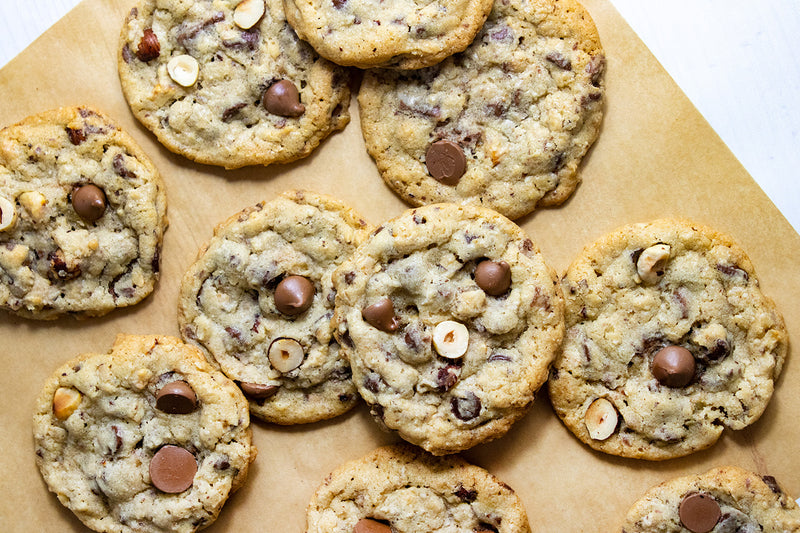 Giada's Loaded Chocolate Chip Hazelnut Cookies, Credit: Elizabeth Newman