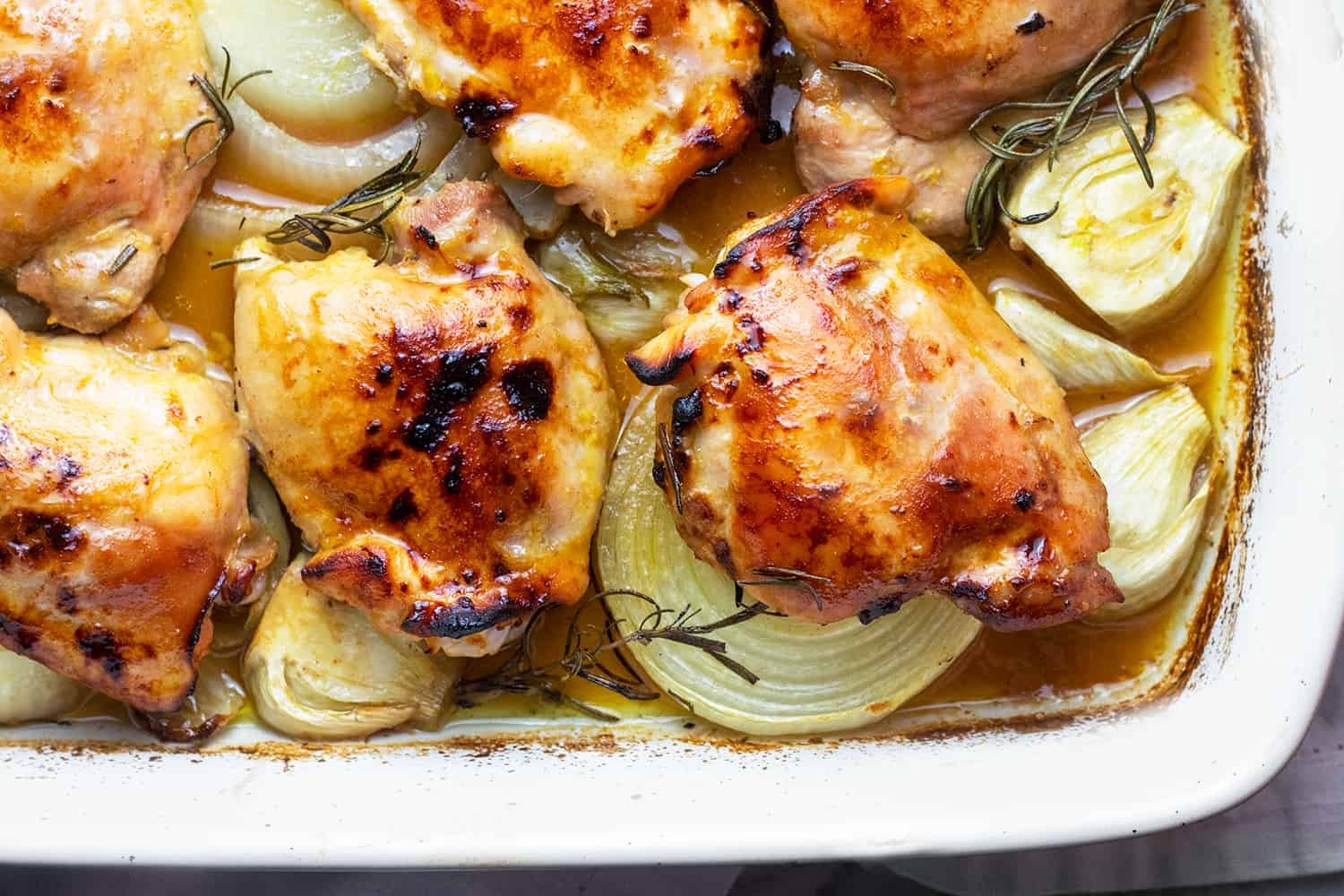 Lemon Honey Dijon Chicken, Credit: Elizabeth Newman