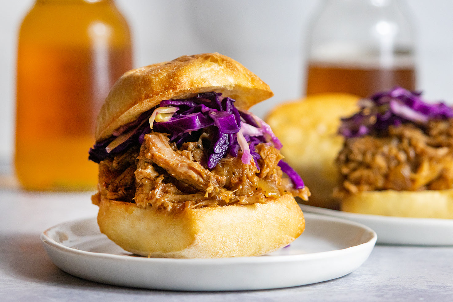 Slow Cooker Pulled Pork Sliders, Credit: Elizabeth Newman