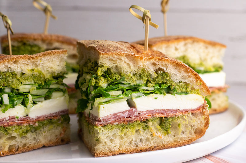 Marinated Salumi Sandwich