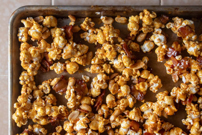 Candied Bacon Popcorn