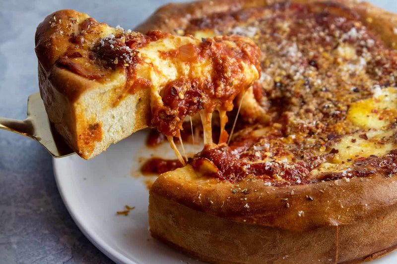 Giada's Deep Dish Pizza, Credit: Elizabeth Newman