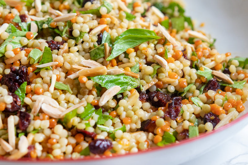 Mediterranean Couscous Salad, Credit: Elizabeth Newman