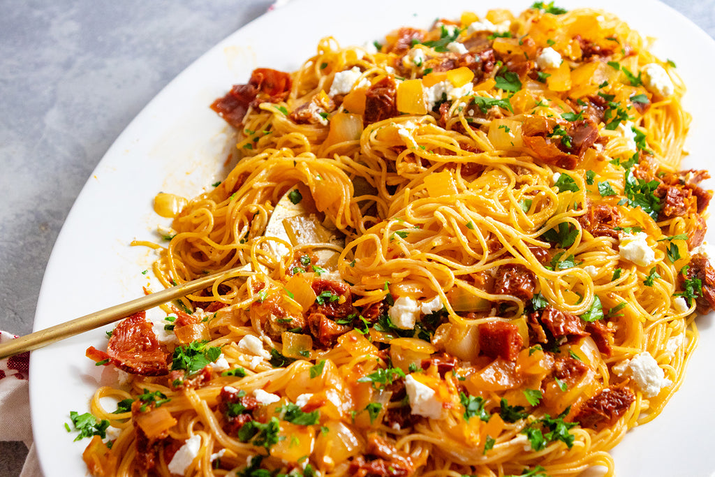 SunDried Tomato And Goat Cheese Pasta Giadzy