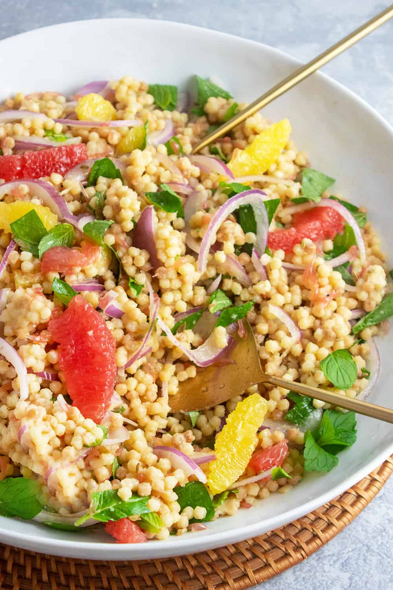 Fregola Pasta Salad With Citrus, Credit: Elizabeth Newman