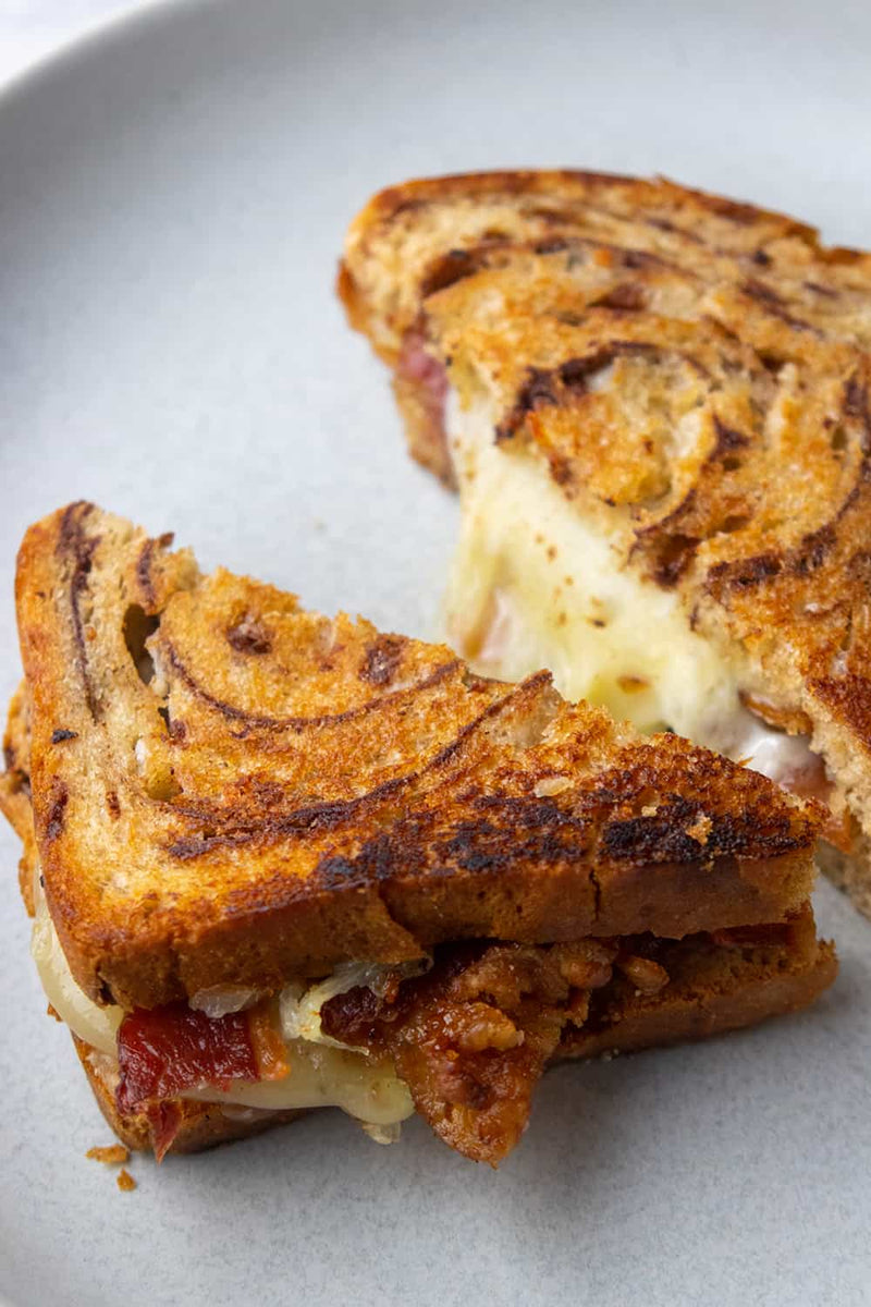 Sweet and Savory Cinnamon Swirl Panini