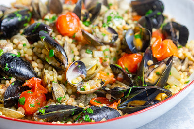 Fregola With Clams And Mussels