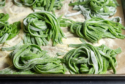 Green Spinach Pasta Dough