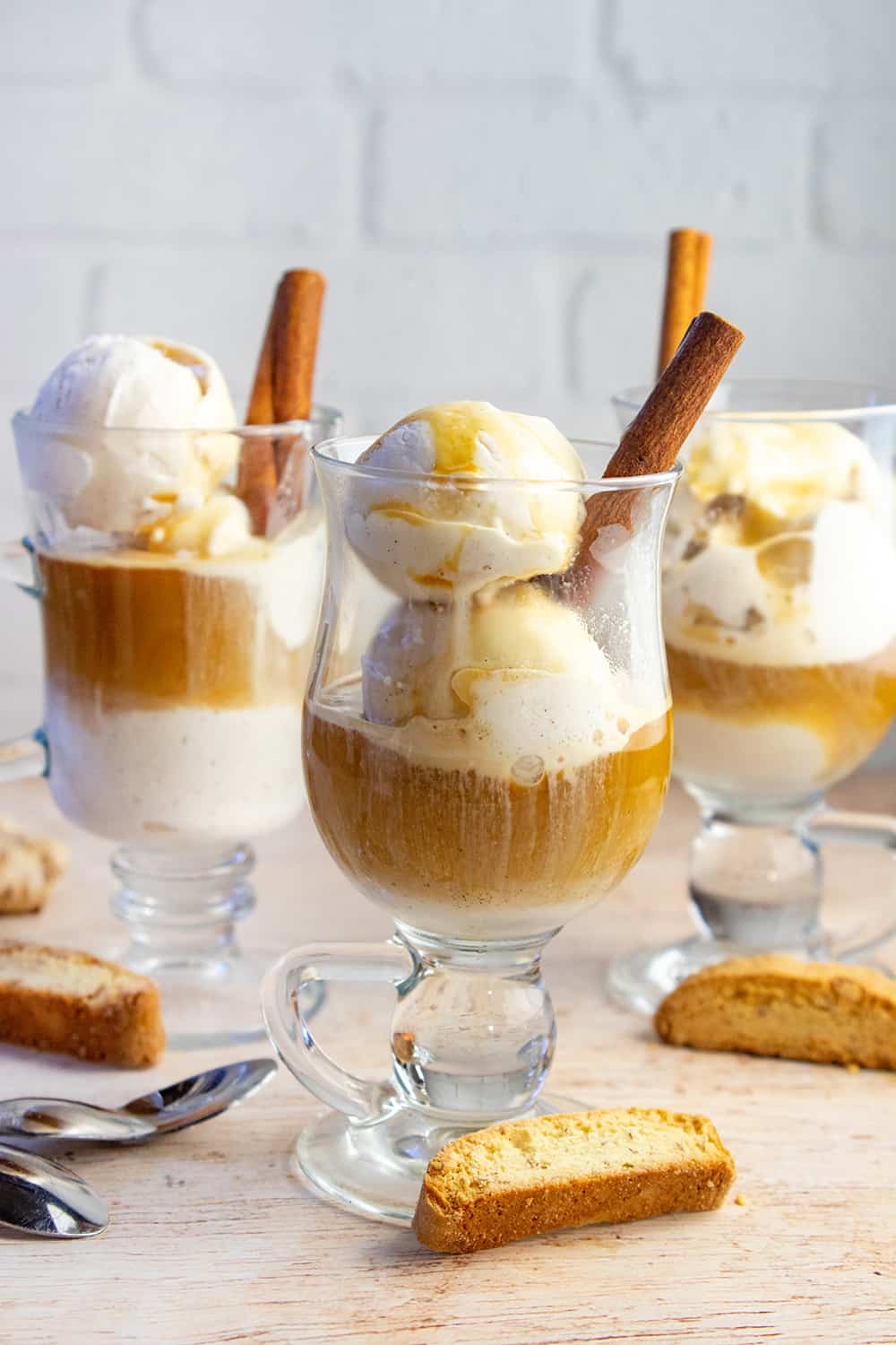 Cinnamon Ginger Affogato