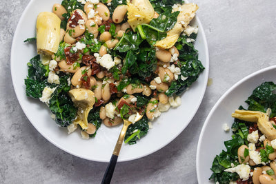 herby white bean salad