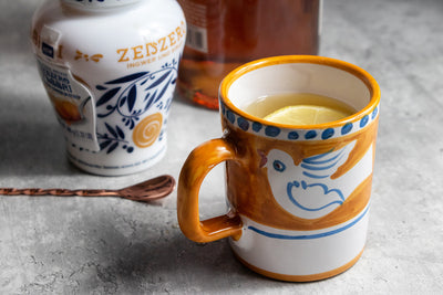 ginger limoncello hot toddy