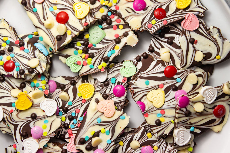 Valentine's Double Chocolate Bark, Credit: Elizabeth Newman