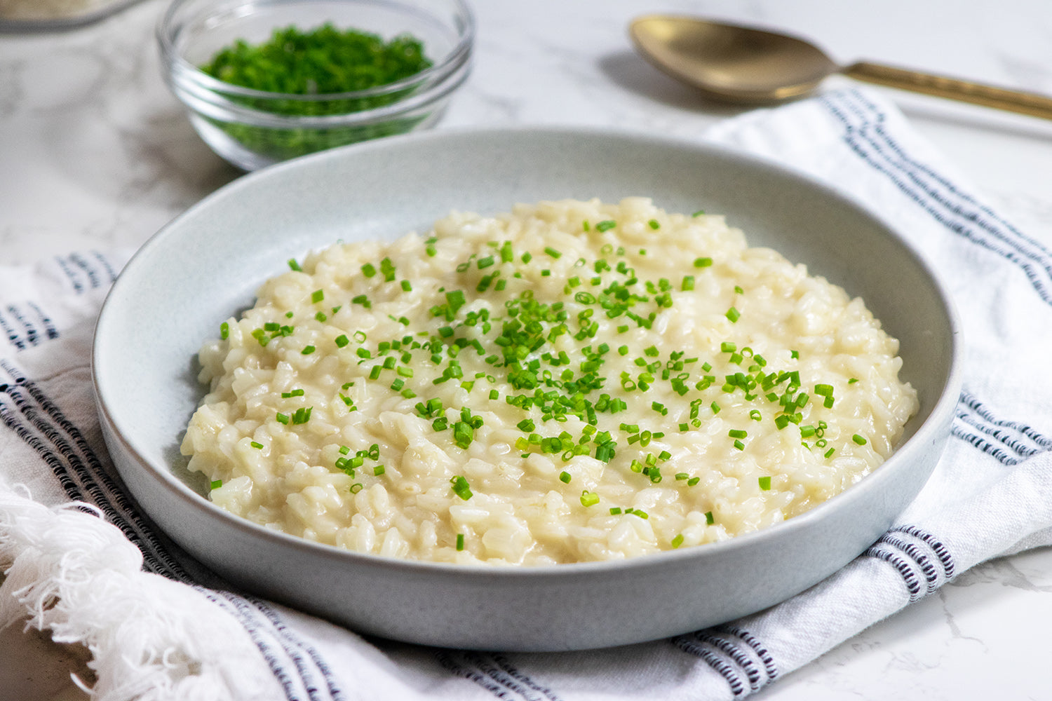 Lemon and Chive Risotto – Giadzy