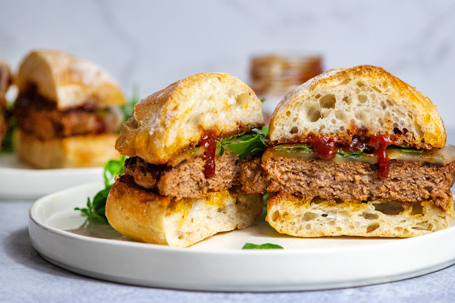 Italian Truffle Burgers