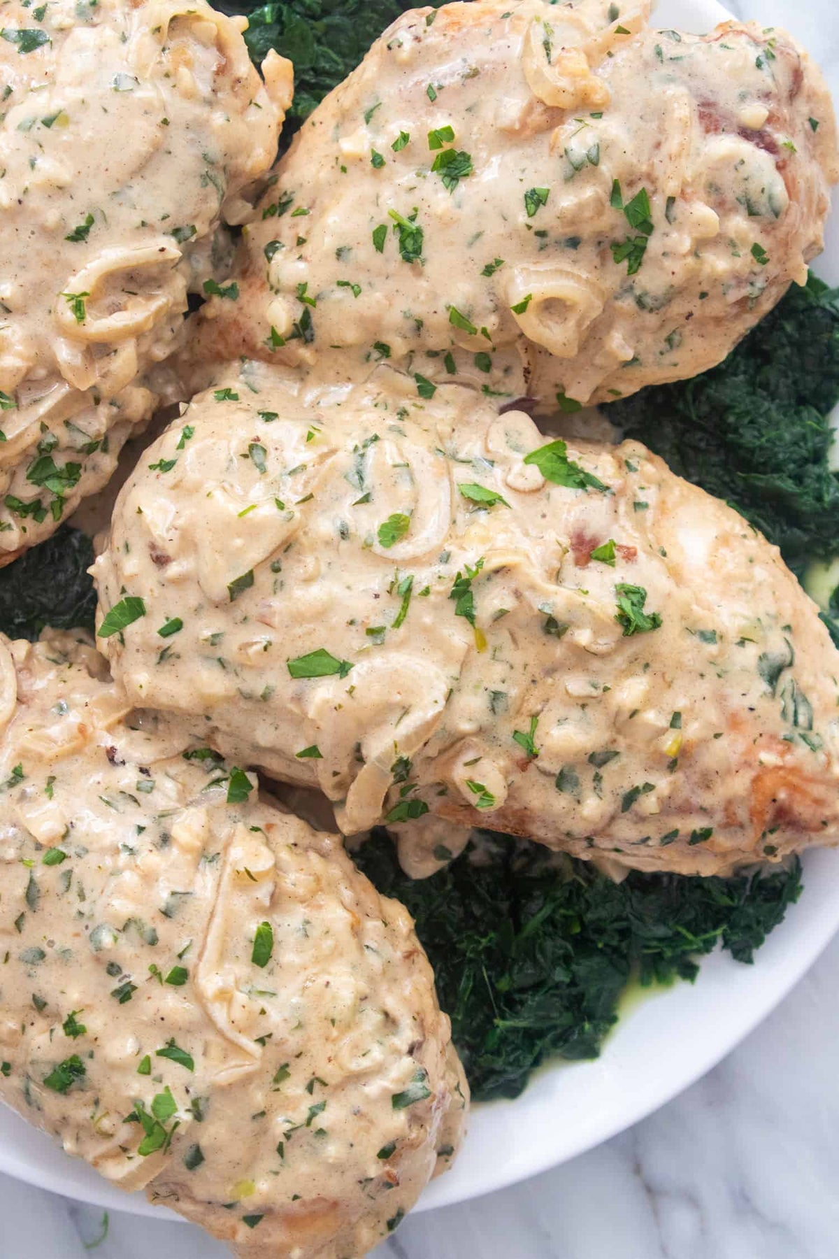 Creamy Italian Chicken Florentine