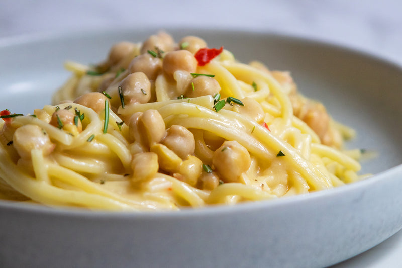 Apulian Pasta and Chickpeas, Credit: Elizabeth Newman