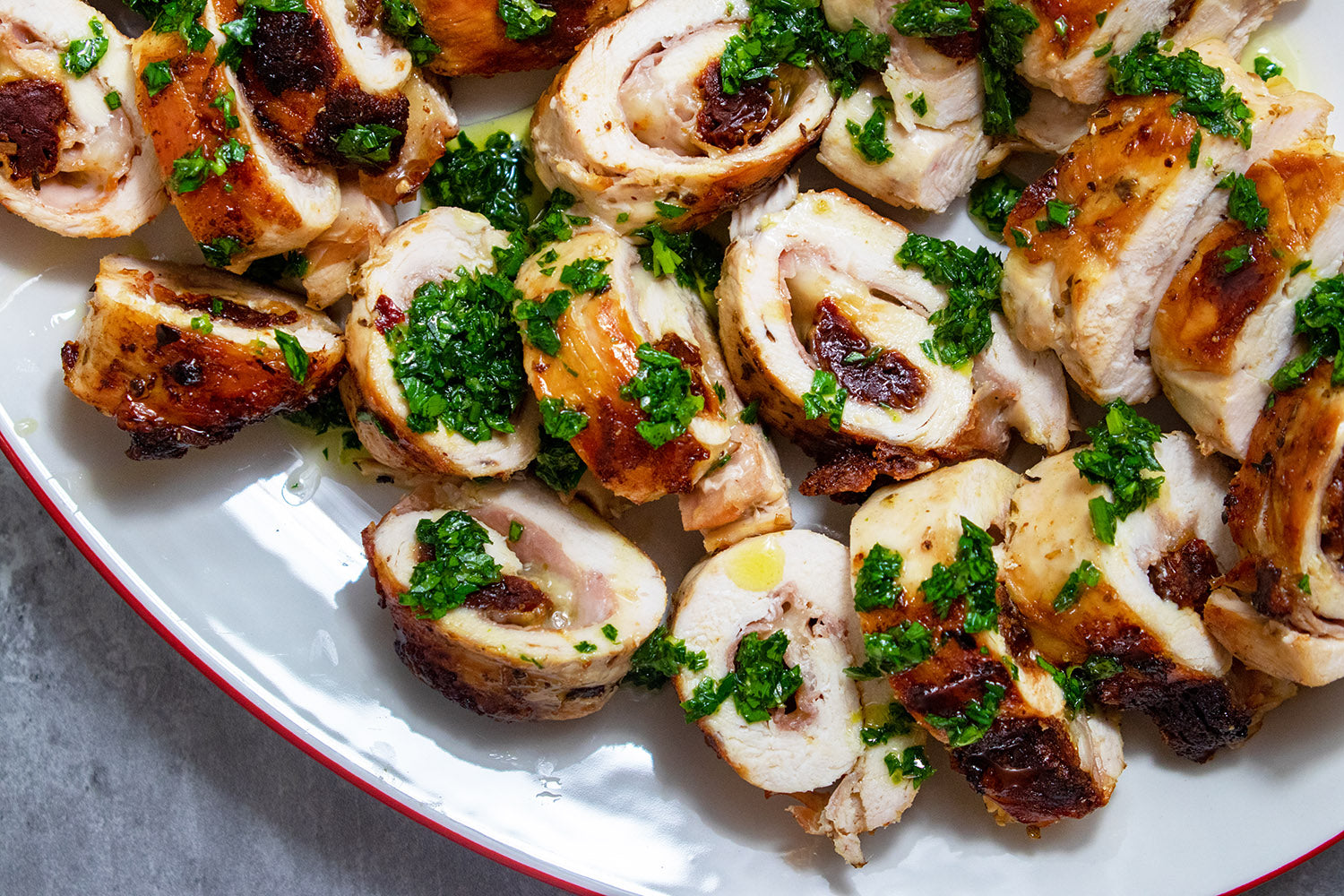 Grilled Chicken Involtini