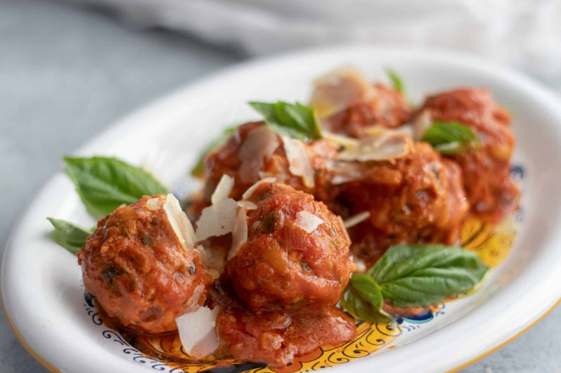 Ricotta Orzo Meatballs