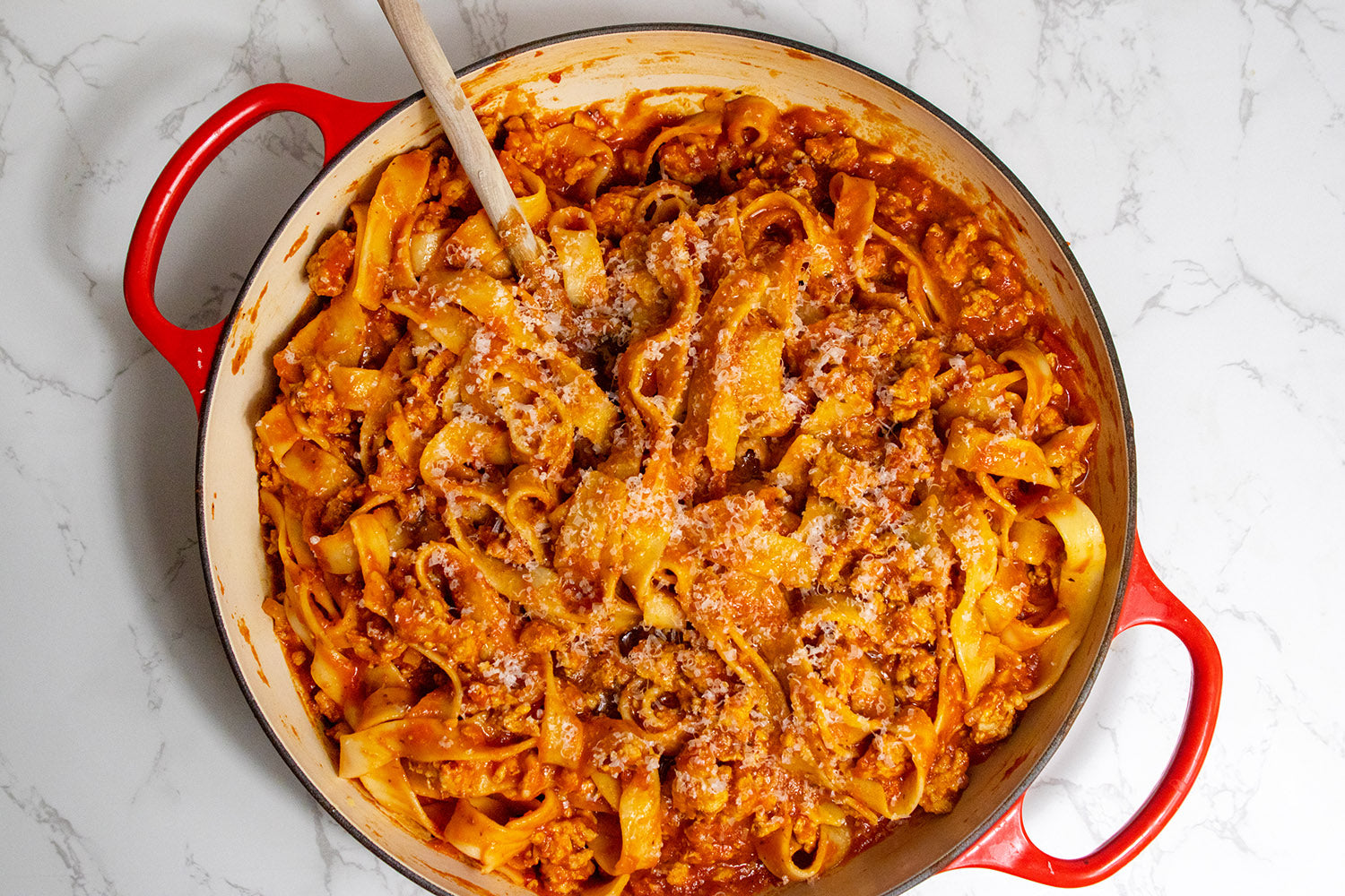 Pasta With Chicken Ragu