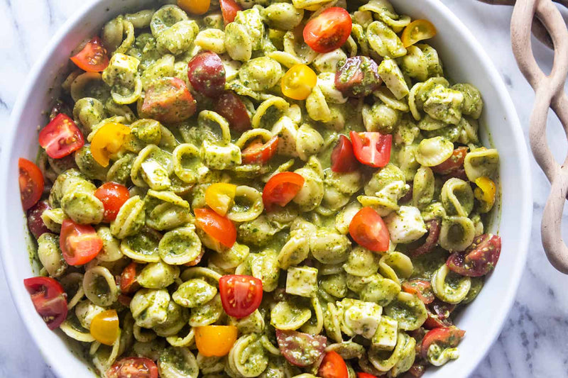 Giada's No-Cook Pasta Sauce: Orecchiette Pasta With Almond Pesto