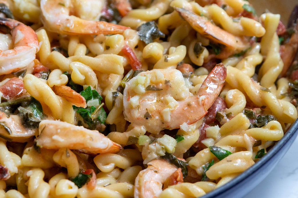 Creamy Shrimp Pasta Giadzy