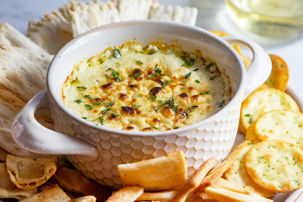 Baked Goat Cheese And Ricotta Dip