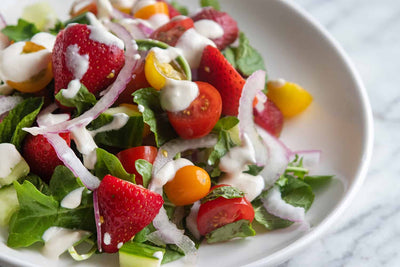Strawberry and Cherry Tomato Salad
