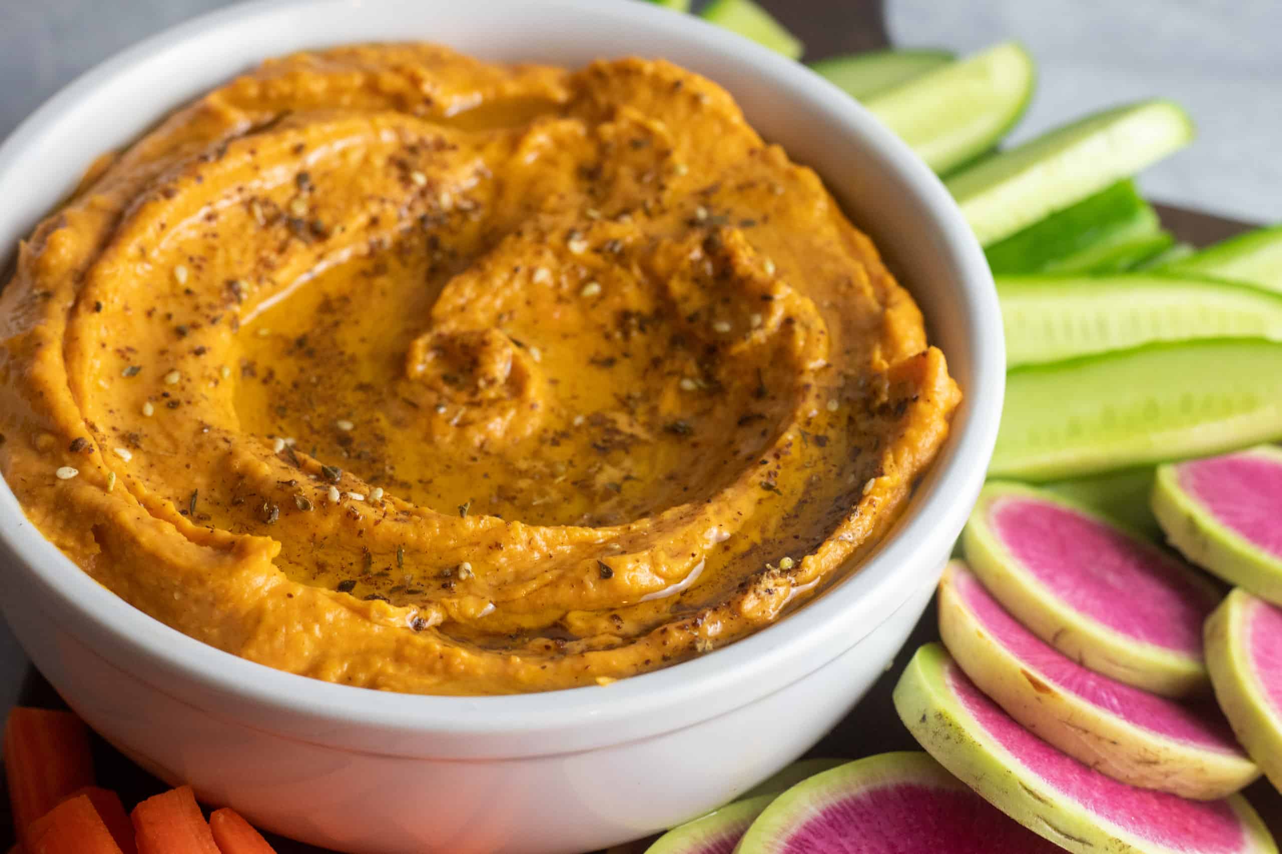 Sweet Potato Hummus, Credit: Elizabeth Newman