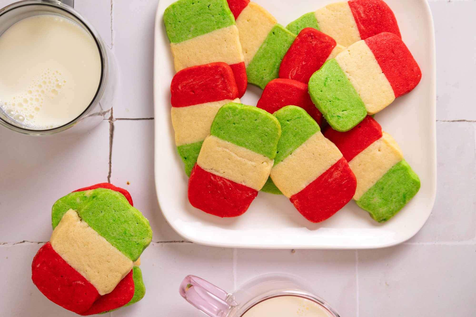 Italian Flag Cookies