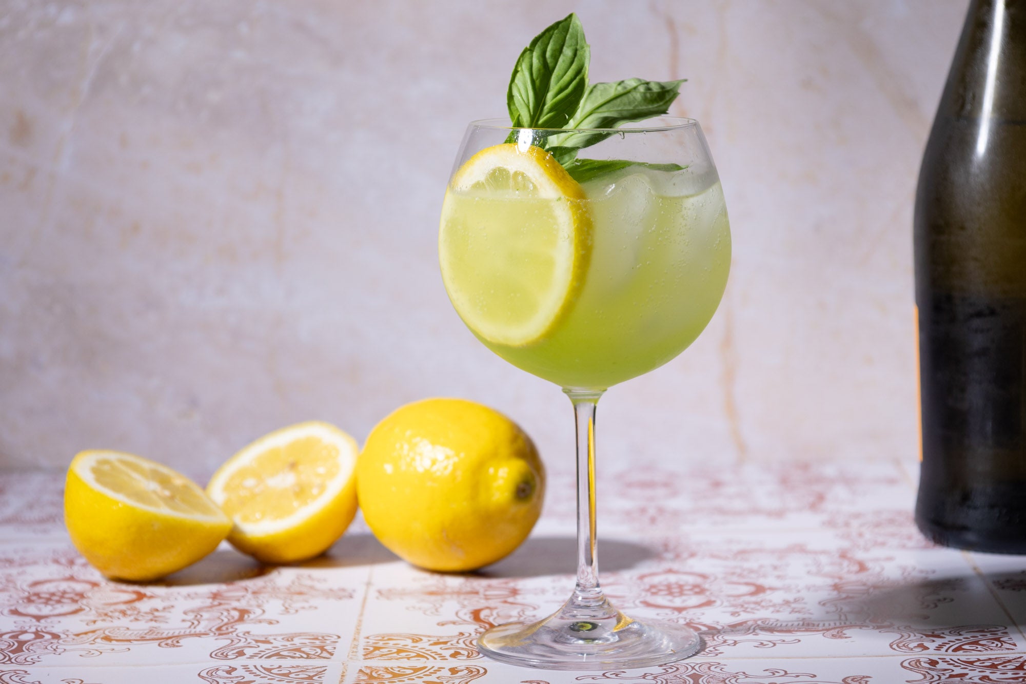 Lemon Basil Spritz