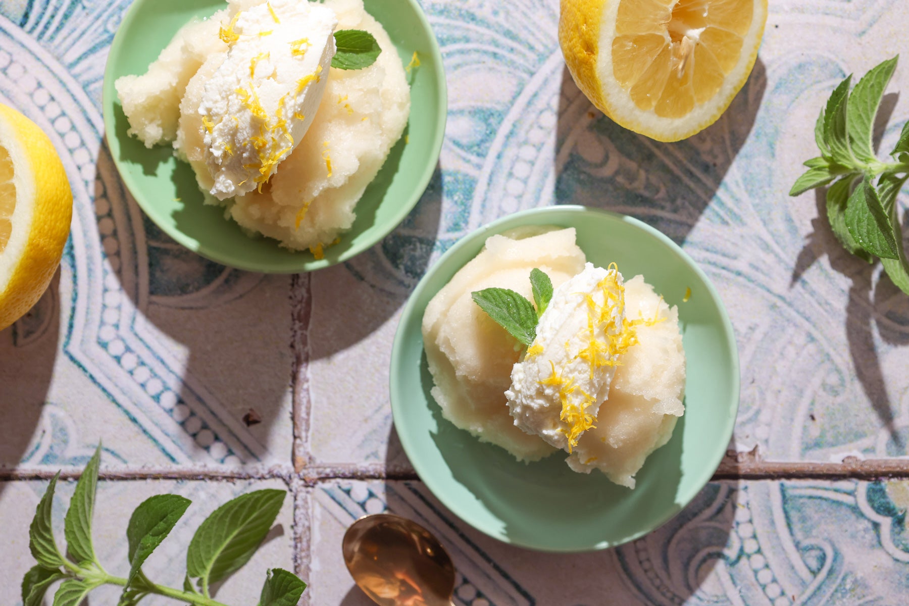 Lemon Ricotta Granita