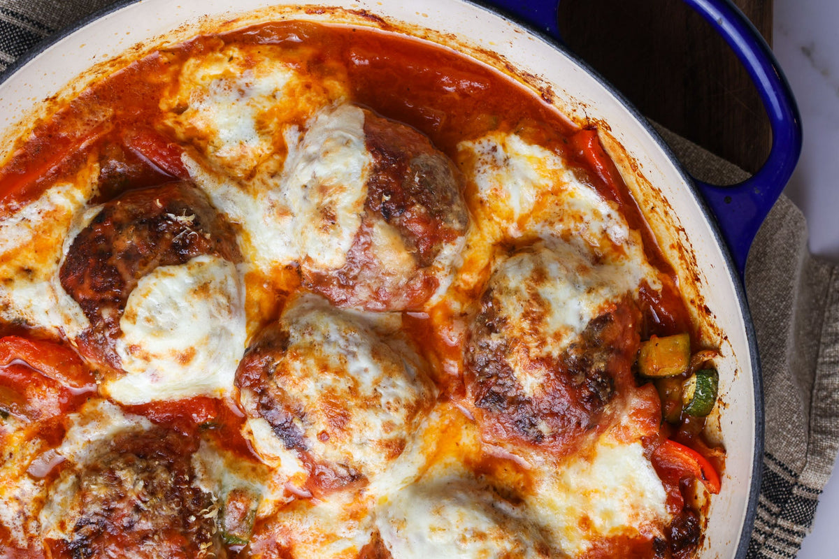 Meatball Veggie Skillet