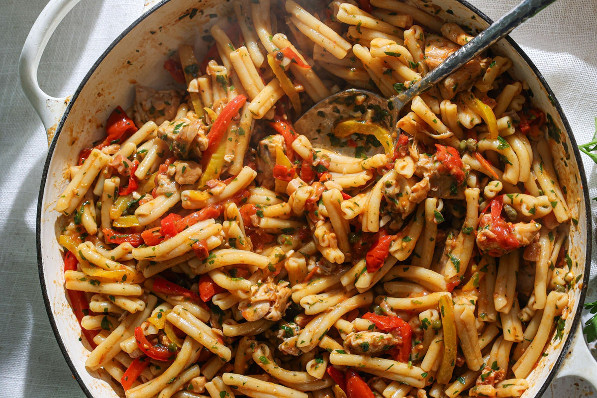 Giada’s Roman Chicken Pasta