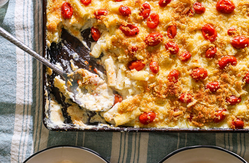Italian Sheet Pan Mac And Cheese