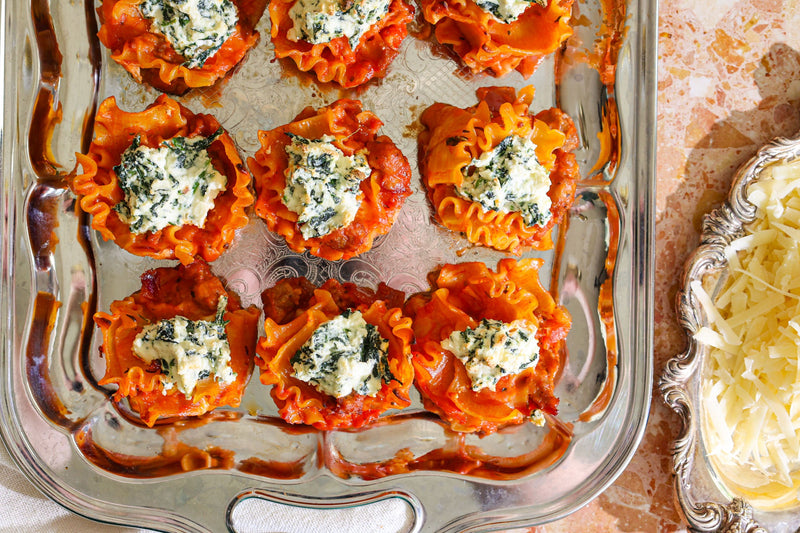 Layerless Lasagna Cups