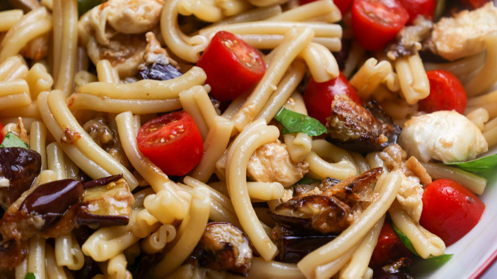 Eggplant Parm Pasta Salad Video