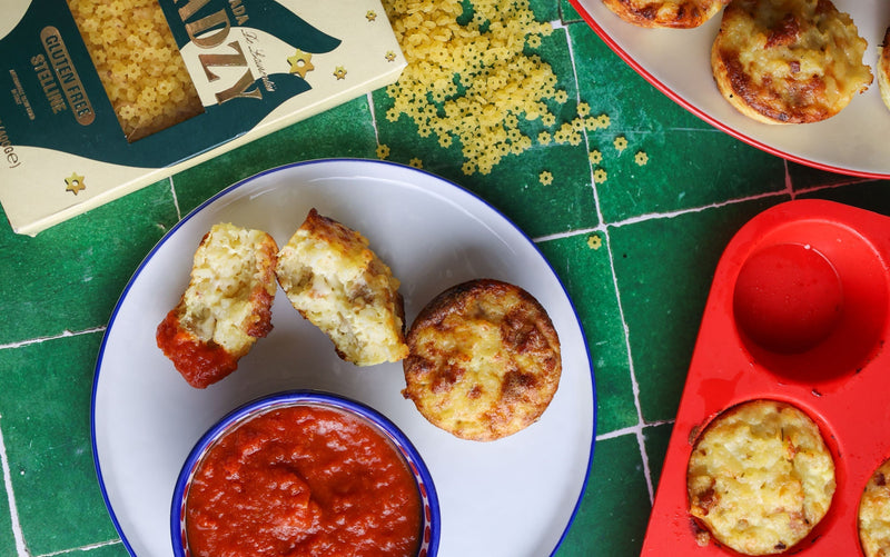 Stelline And Sausage Frittatas