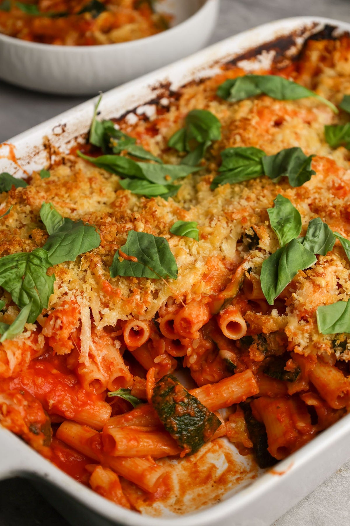 Zucchini Pasta Parmesan