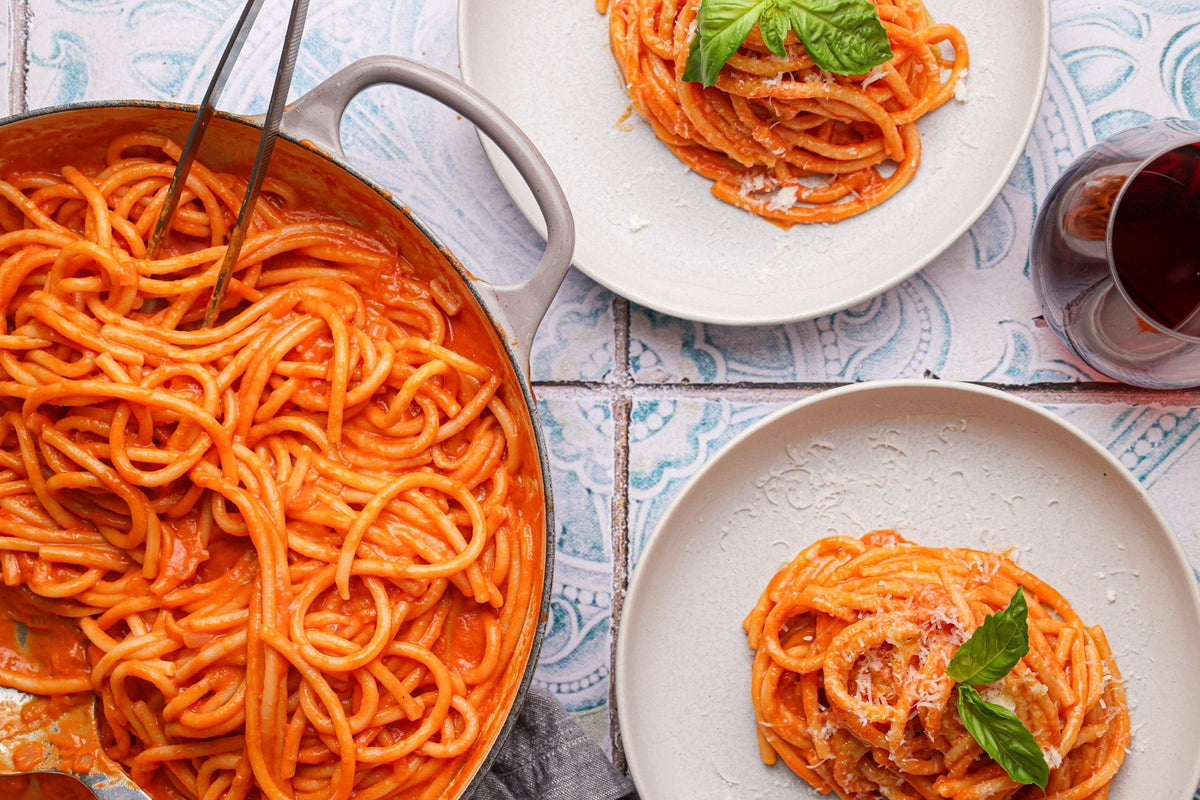 Spicy Mascarpone Pasta Alla Vodka