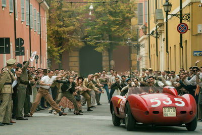 Scene from the Ferrari Movie