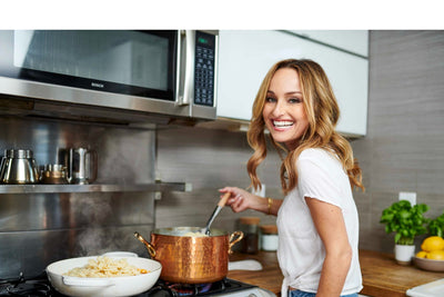 Giada making pasta