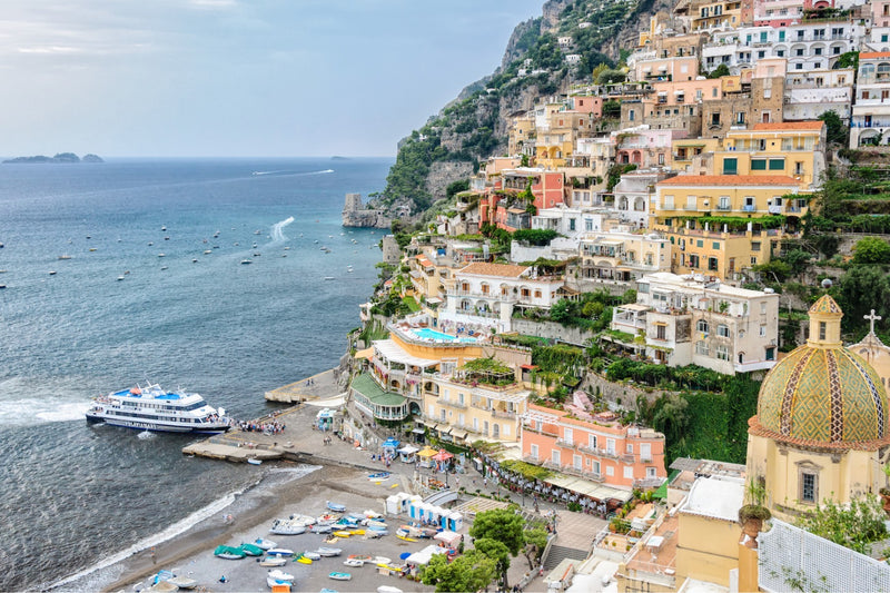 Ferry in the Amalfi Coast