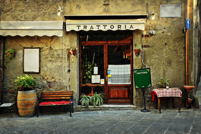 Trattoria in Italy