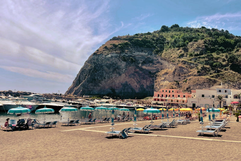 Beach club in Ischia