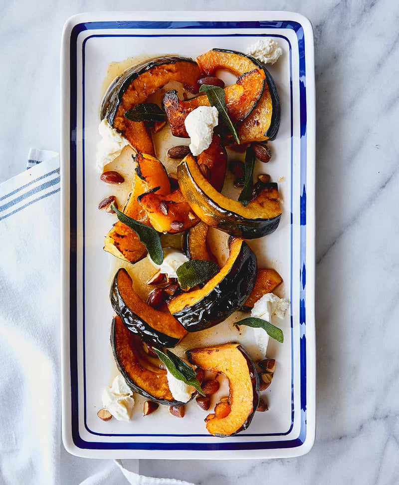 Roasted Acorn Squash Agrodolce