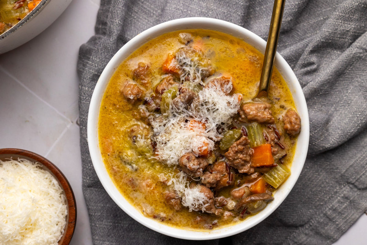 Sausage Wild Rice Stew